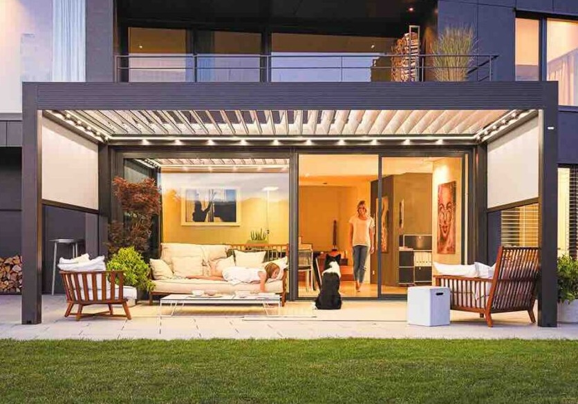 Pergola med tak